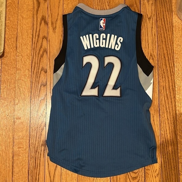 Adidas NBA Minnesota Timberwolves Wiggins 22 Jersey - Picture 2 of 3
